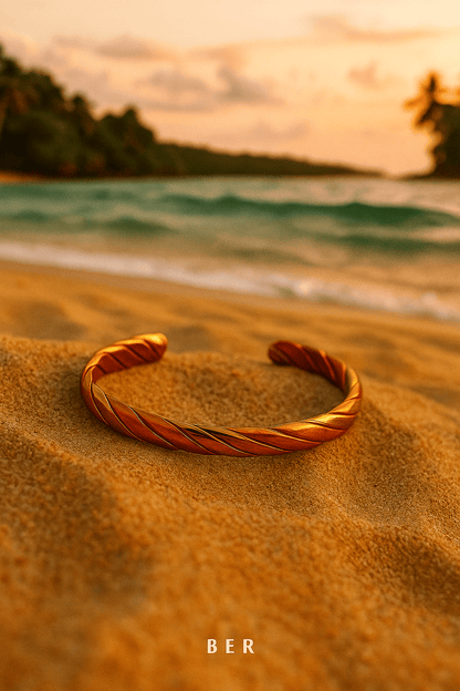 Pulsera de Cobre BER – Energía, Salud