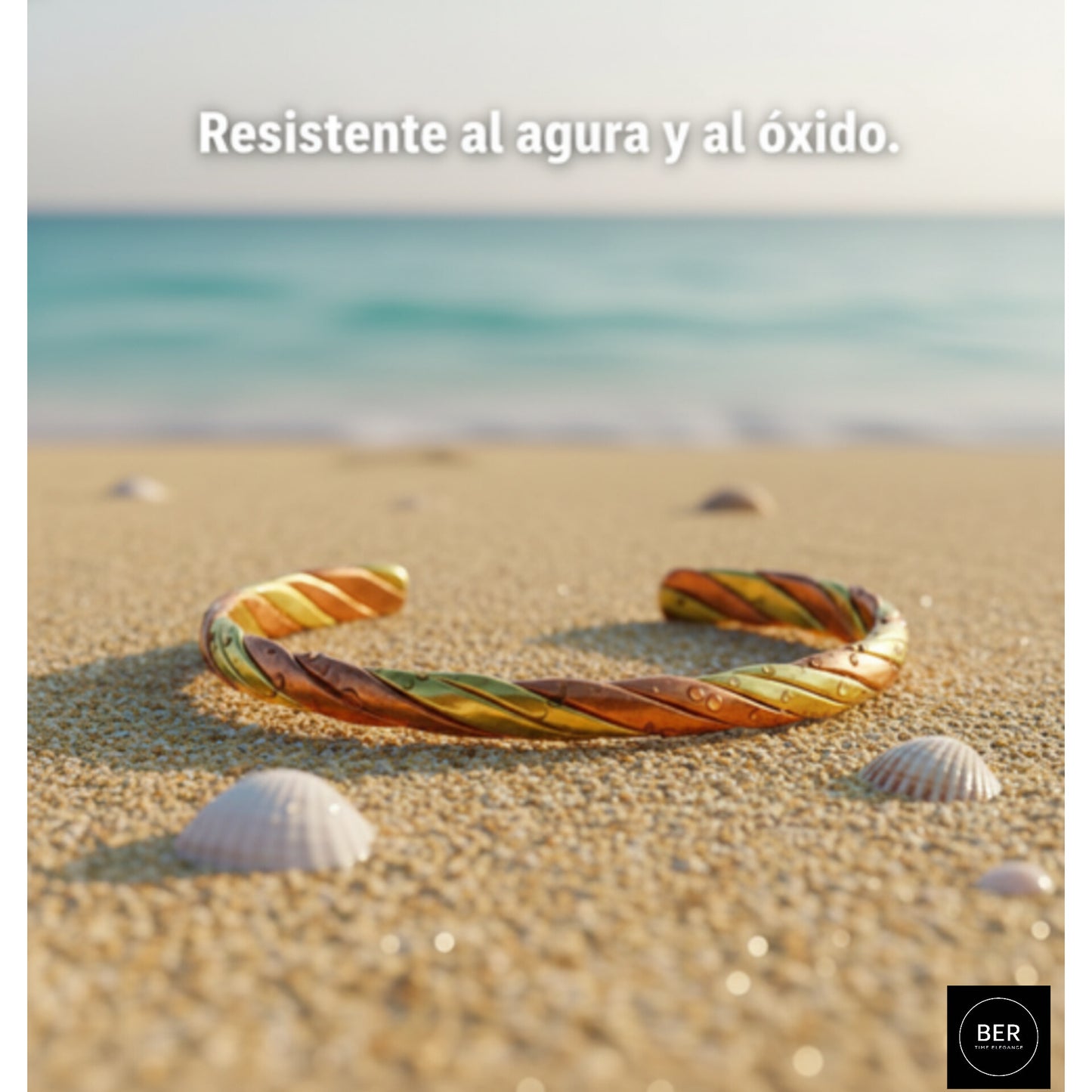 Pulsera de Cobre BER – Energía, Salud