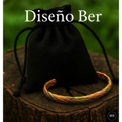 Pulsera de Cobre BER – Energía, Salud