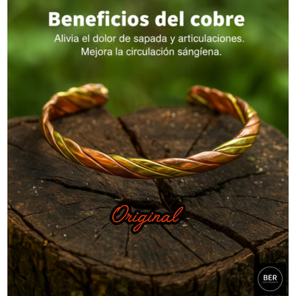 Pulsera de Cobre BER – Energía, Salud