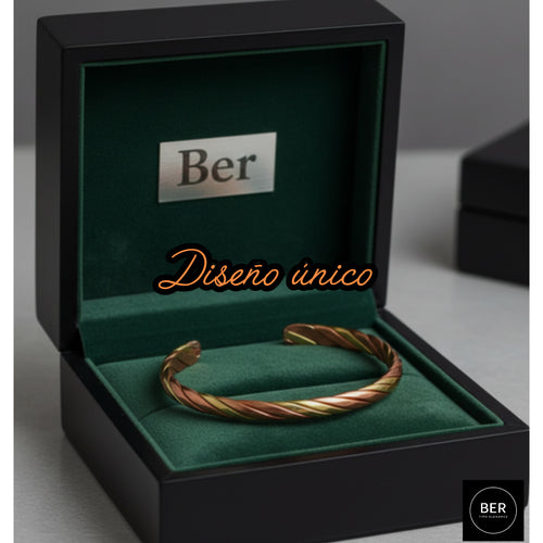 Pulsera de Cobre BER – Energía, Salud