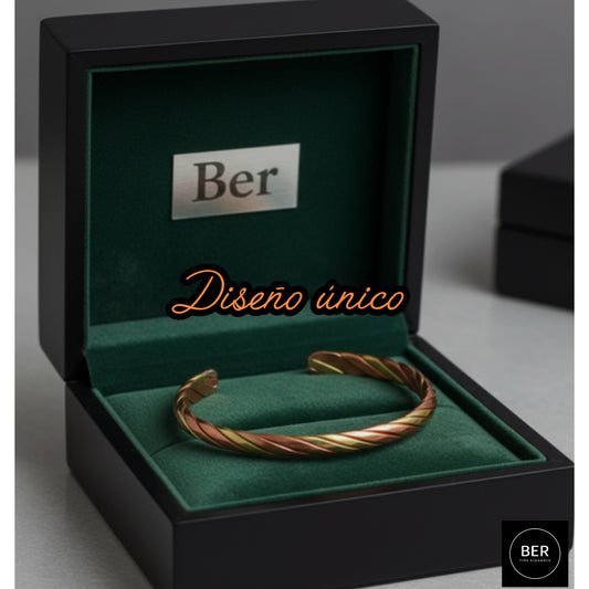 Pulsera de Cobre BER – Energía, Salud